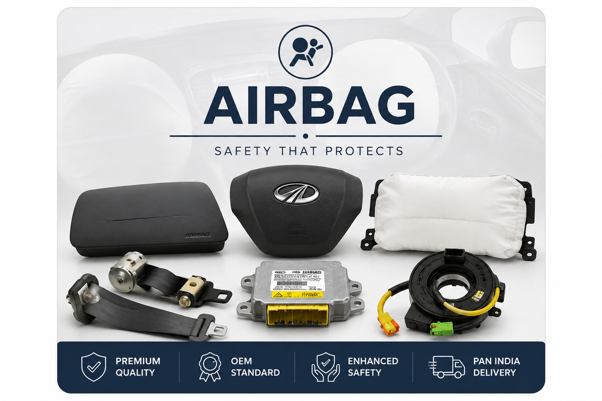 AIRBAG ECU AND SENSOR