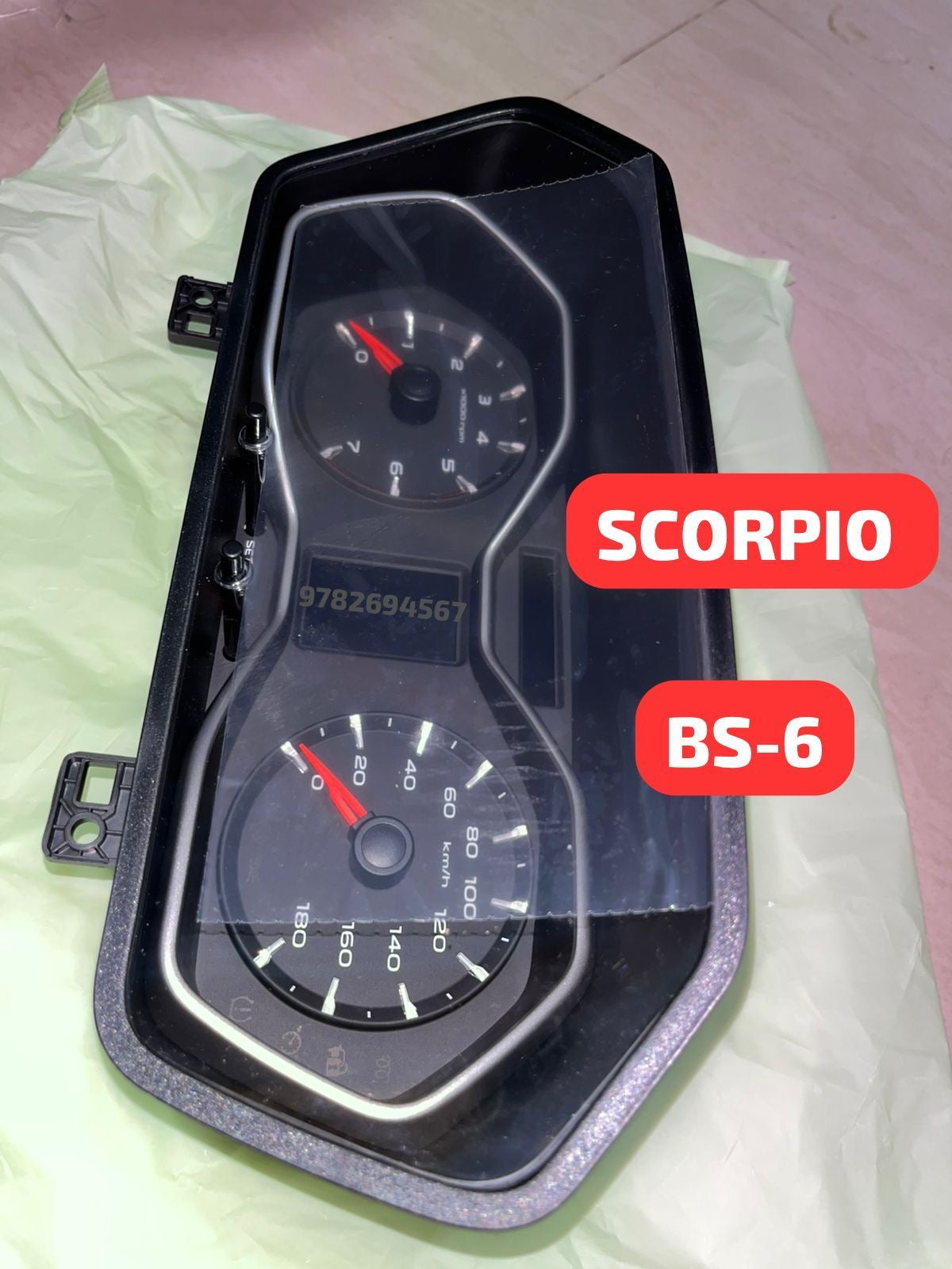 Mahindra Scorpio BS6 Instrument Cluster Meter | Speedometer Cluster