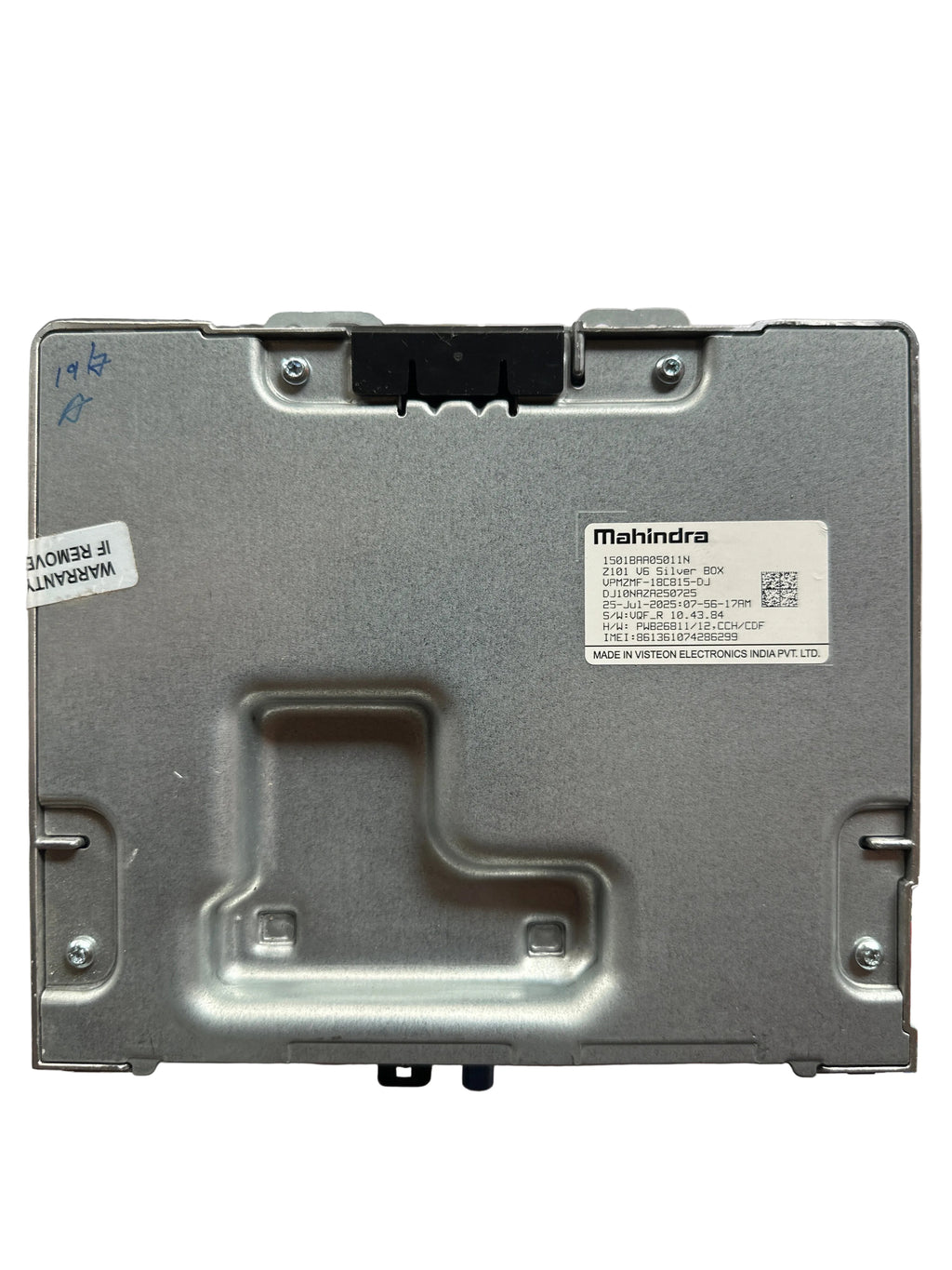 Mahindra Scorpio N Silver Box | Part No. 1501BAA05011N