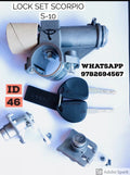 Mahindra Scorpio Ignition Switch Lock Set (ID46) | Replacement Lock Kit