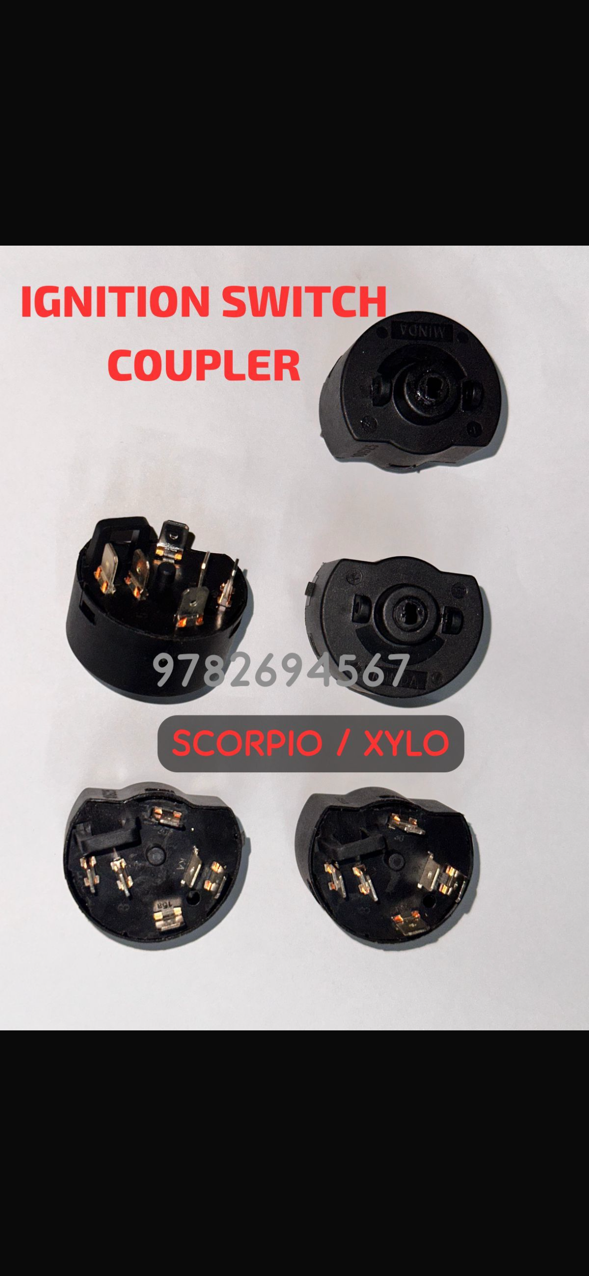 Mahindra Scorpio Ignition Switch Coupler | Ignition Electrical Coupler