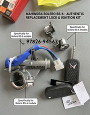 Mahindra Bolero BS6 Ignition Switch Lock Set