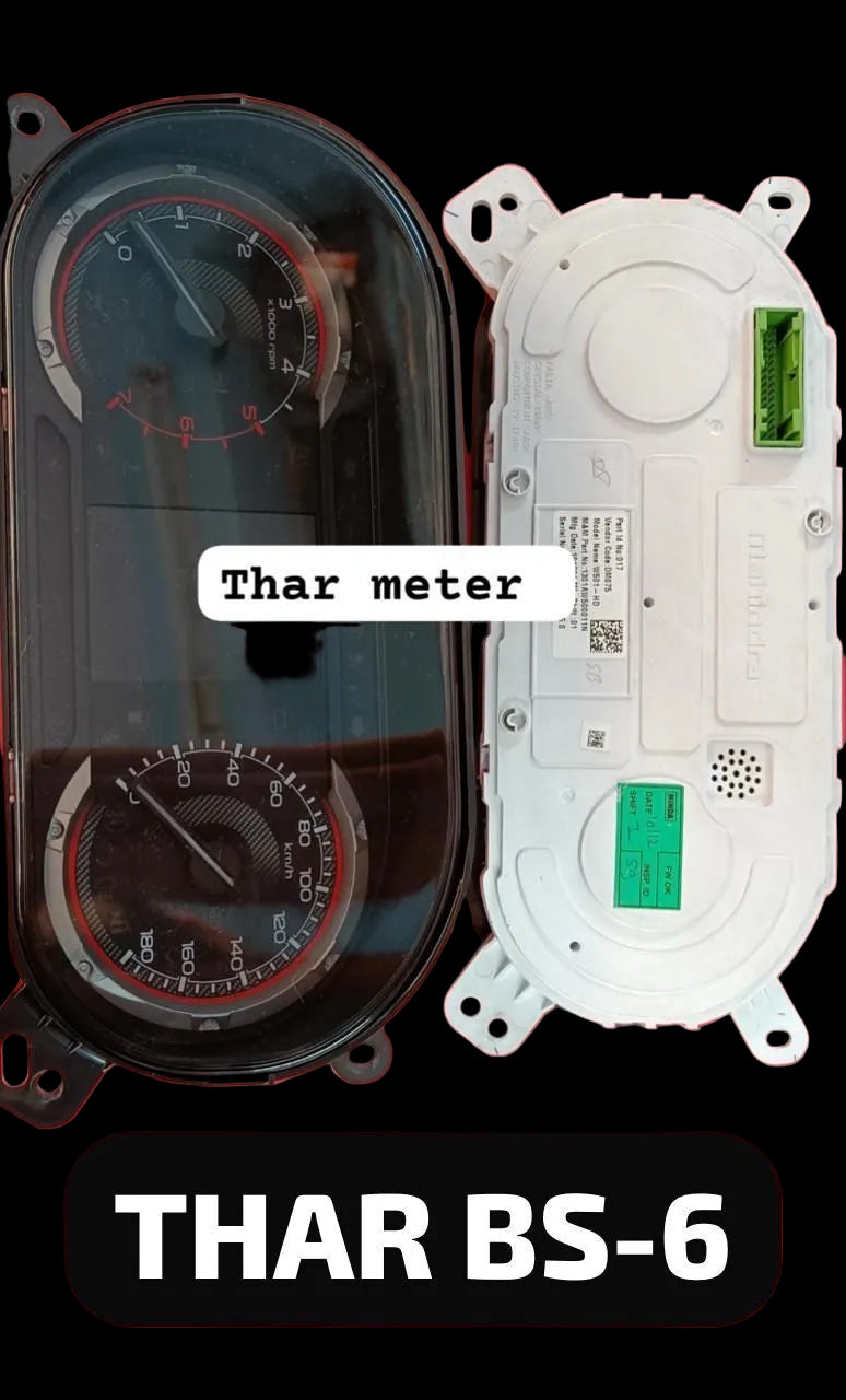 Mahindra Thar BS6 Instrument Cluster Meter | Speedometer Cluster