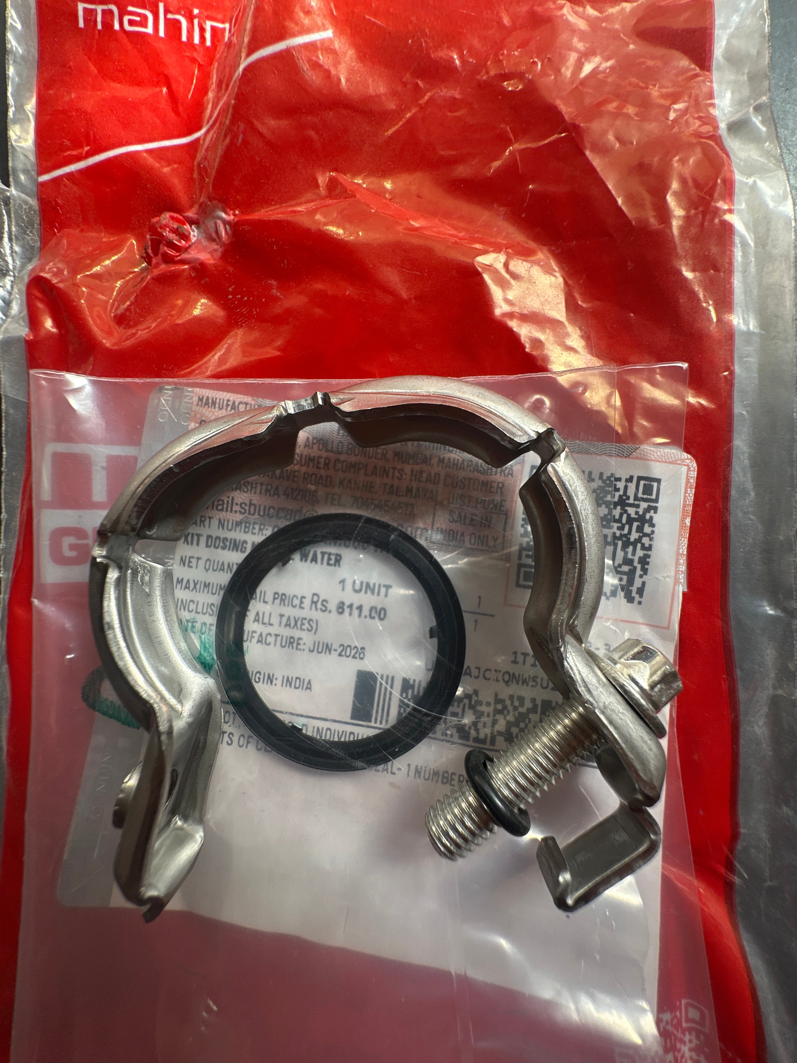 Mahindra BS6 Urea Injection Clamp | DEF Injector Clamp