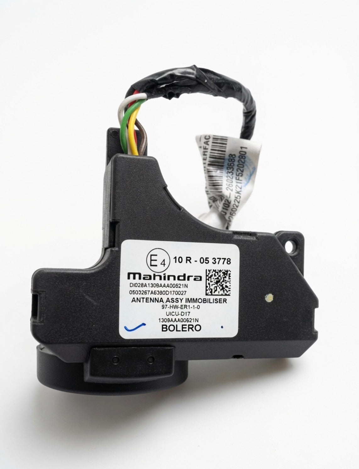 Mahindra Bolero D-17 Immobilizer | Genuine OEM Immobilizer Module | Part Number 1309AAA00521N