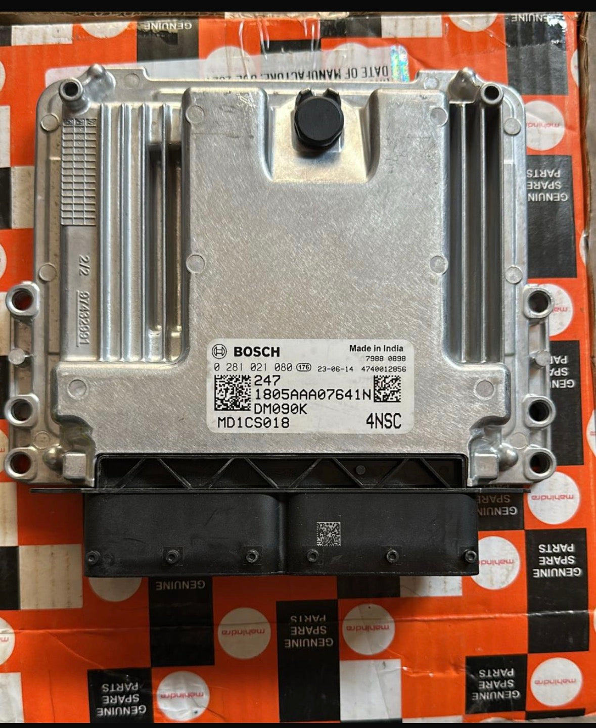 Mahindra Bolero Pickup BS6 ECM ECU | 1805AAA07641N
