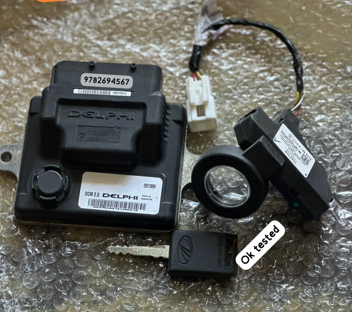 Mahindra Bolero M2DiCR Delphi ECM Kit | ECM + Immobilizer + Transponder