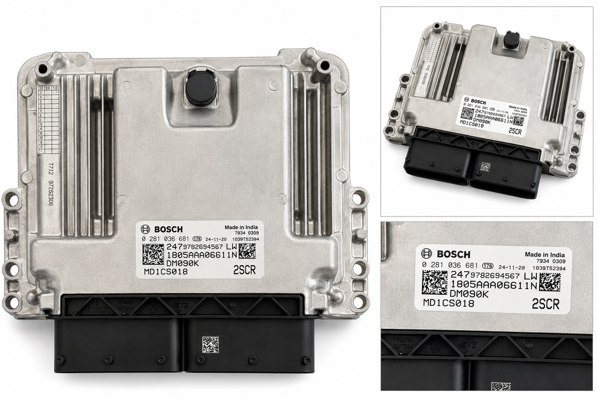 Mahindra Jeeto / Supro BS6 ECM ECU | Read Write Type | 1805AAA06611N