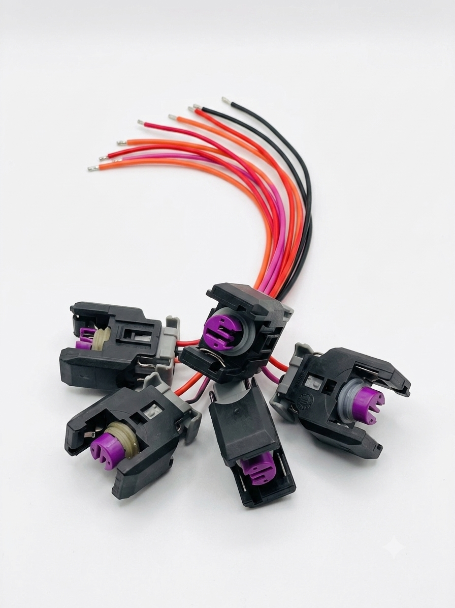 Diesel Injector Plug / Electrical Connector for Mercedes-Benz Sprinter | Delphi 2 Pin Pre-Coupler