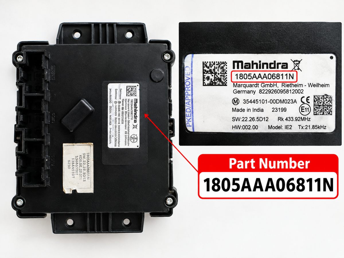 Mahindra XUV300 Genuine PKE Unit | Passive Keyless Entry Module | 1805AAA06811N