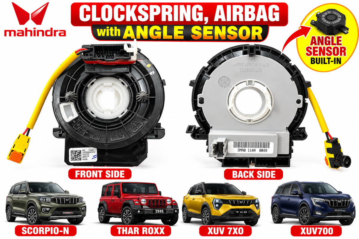 Mahindra XUV700 Clock Spring with Steering Angle Sensor | Genuine Mahindra