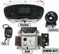 Renault Kwid ECM Kit Complete Set | ECM + Immobilizer + Meter + Key
