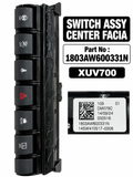 Mahindra XUV700 Center Facia Switch Assembly | 1803AW600331N