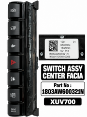 Mahindra XUV700 Center Facia Switch Assembly | 1803AW600321N