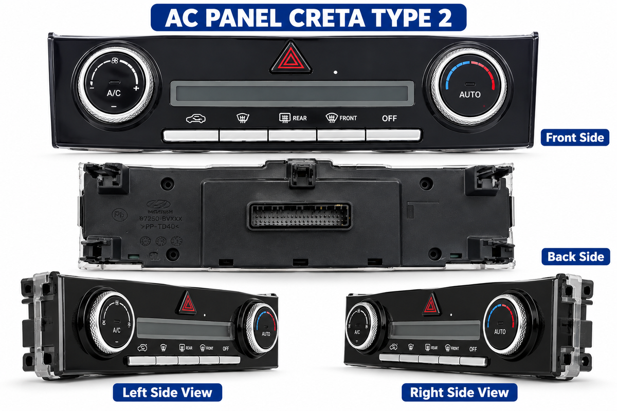 Hyundai Creta New Model AC Control Panel | Climate Control Panel