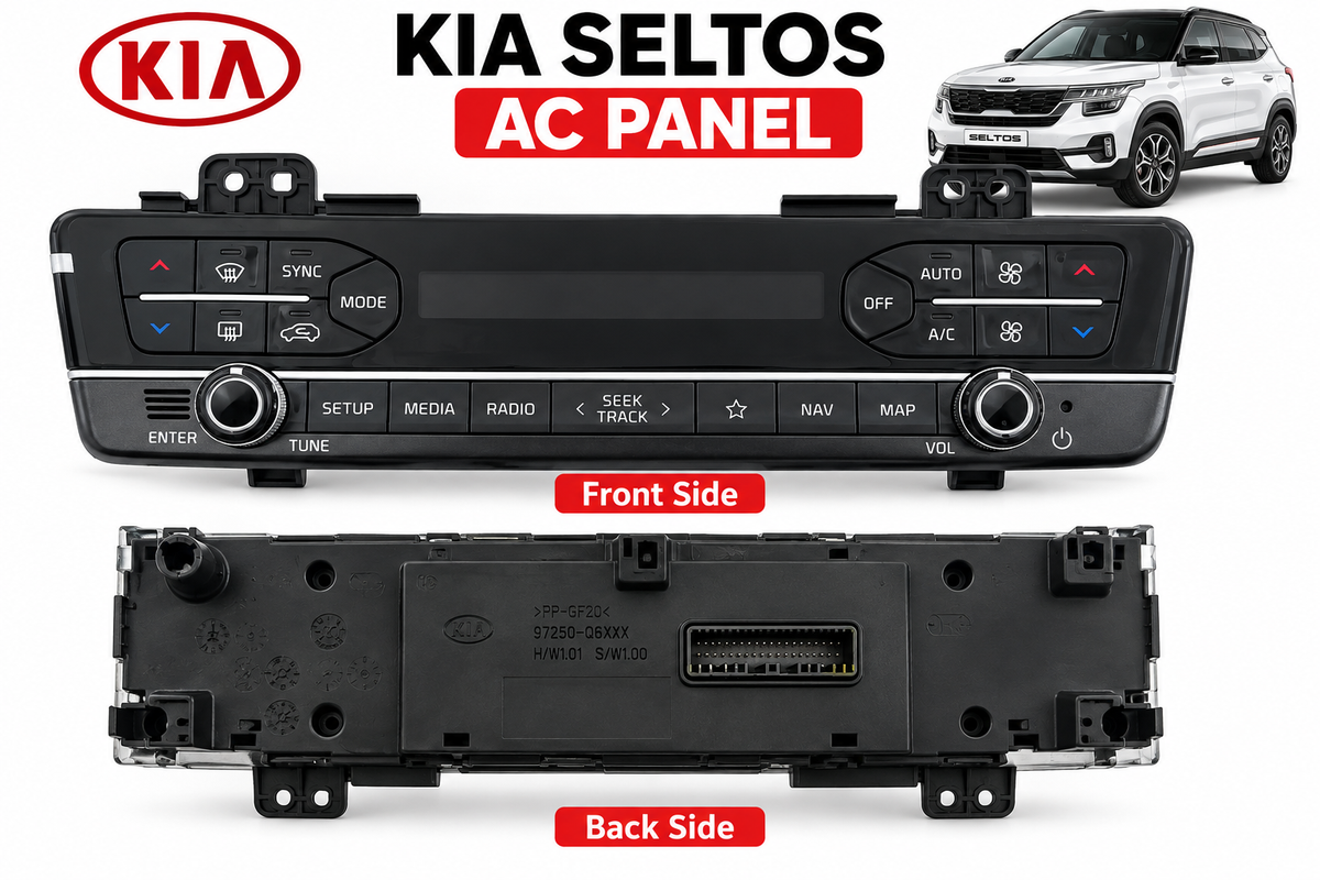 Kia Seltos AC Control Panel | Air Conditioning Control Panel