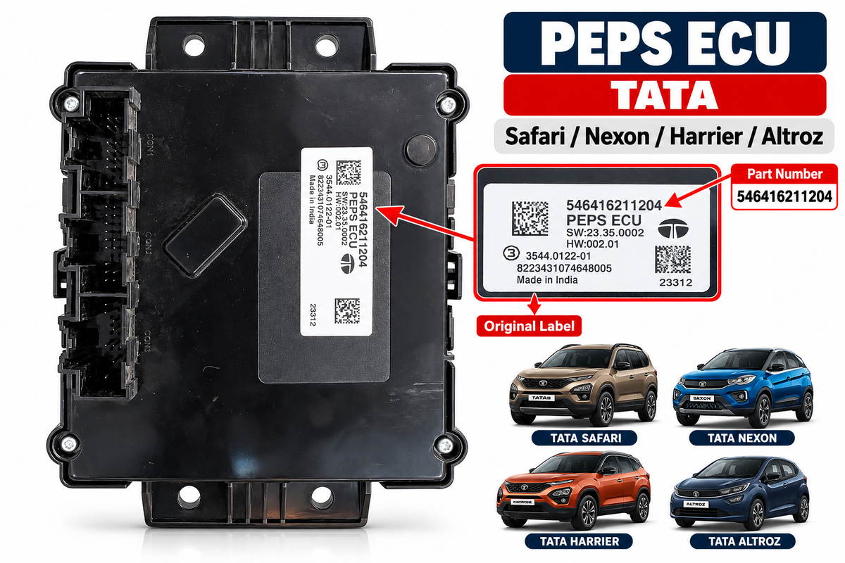 TATA Smart Key Module | PEPS Unit | 546416211204 | Safari, Harrier, Nexon & Altroz