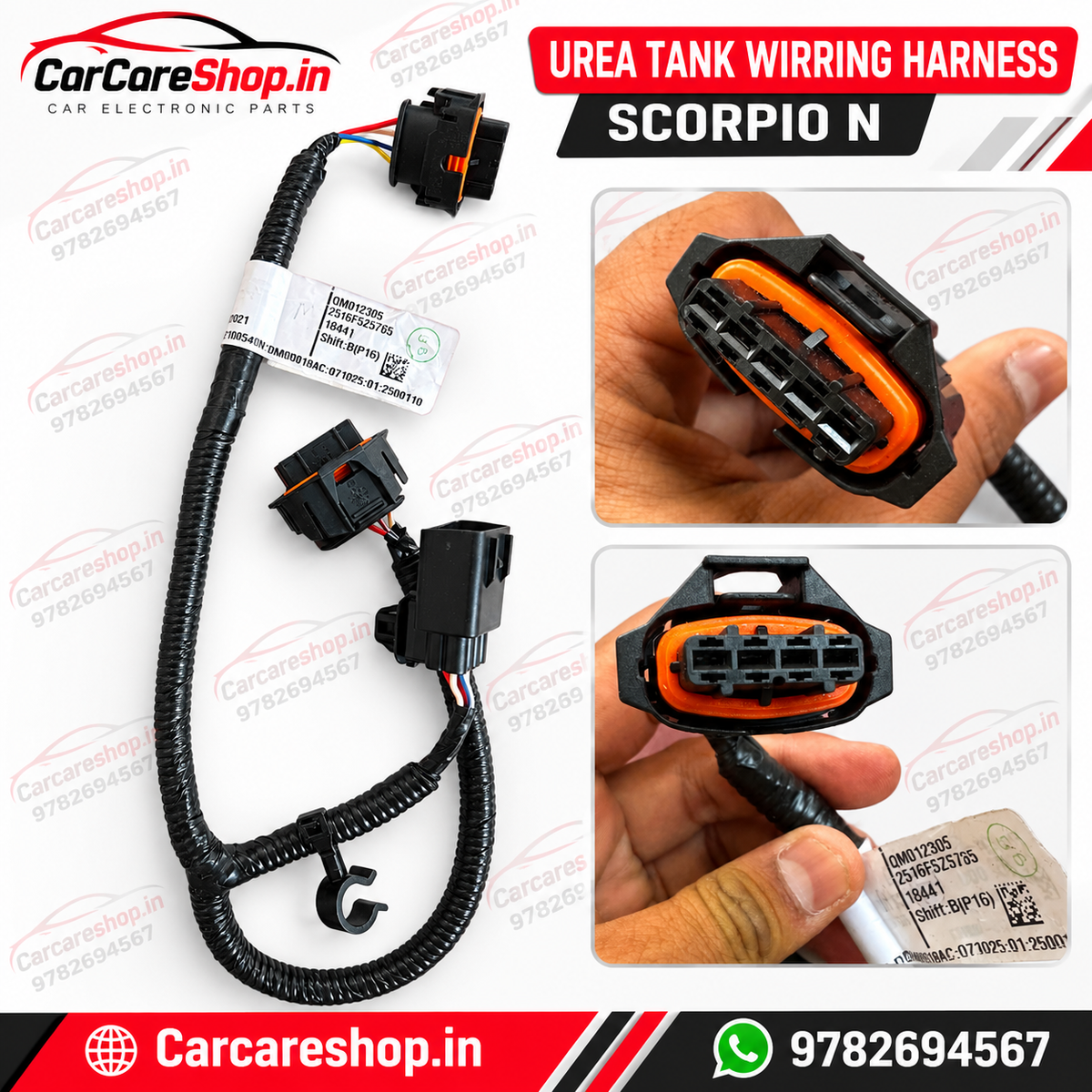 Mahindra Scorpio N Urea Tank Wiring Harness | DEF Tank Wiring Harness
